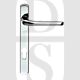 Carlisle Brass M86NP92PB Euro Cylinder 92mm Centres Lever Lever Multipoint Door Handles Polished Chrome