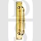 Carlisle Brass PF106PB Ornate Pull Handle on Curved End Backplate Polished Brass