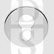 Carlisle Brass SZC001CP Euro Cylinder Escutcheon Polished Chrome