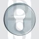 Carlisle Brass SZC001SC Euro Cylinder Escutcheon Satin Chrome