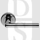 Carlisle Brass SZC010CP UNO Lever Handle On Round Rose Polished Chrome