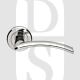 Carlisle Brass SZC030CP TRES Lever Handle On Round Rose Polished Chrome