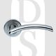 Carlisle Brass SZC030SC TRES Lever Handle On Round Rose Satin Chrome