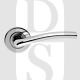 Carlisle Brass SZC040CP CUATRO Lever Handle On Round Rose Polished Chrome