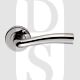 Carlisle Brass SZC050CP CINCO Lever Handle On Round Rose Satin Chrome