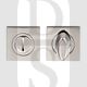 Carlisle Brass SZM004SQCP Square 51mm Thumbturn & Release Polished Chrome