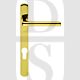 Carlisle Brass SZS01NP92PVD 92mm Centres Lever Lever Multipoint Door Handles PVD Brass