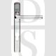 Carlisle Brass SZS01NP92SC 92mm Centres Lever Lever Multipoint Door Handles Satin Chrome