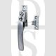 Carlisle Brass V1007LCKSC Locking Wooden Window Casement Fastener Satin Chrome