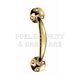 Carlisle Brass AA36SC Classical Range Victorian 152mm Bow Pull Handle Satin Chrome