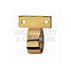 Carlisle Brass AA42R1 Victorian Vertical Fix 44mm x 12mm Ring Sash Lift Polished Brass