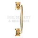 Carlisle Brass AA92CP Victorian 251mm Face Fix Pub Style Pull Handle Polished Chrome