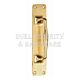 Carlisle Brass AA95PB Architectural Range 155mm Cast Pull Handle On 297.5mm x 60mm Backplate Polished Brass