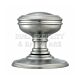 Carlisle Brass DK35CSC Delamain Range Plain Mortise Unsprung Knob on Round Rose Satin Chrome