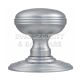Carlisle Brass DK39CCP Delamain Range Mortise Ringed Edge Knob on Round Rose Unsprung Polished Chrome