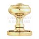 Carlisle Brass FG4PB Georgian Mortice Knob On Face Fix Round Rose Polished Brass