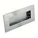 Eurospec FPH1000SSS 102mmx50mmx12mm Rectangular Flush Pull Handle Satin Stainless Steel