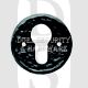 Carlisle Brass LF5539BA Round Euro Cylinder Face Fix Escutcheon Black Antique