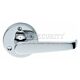 Carlisle Brass M32CP Victorian Range Lever Handle On Round Rose Polished Chrome