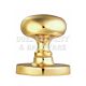 Carlisle Brass M35SC Classical Range Mushroom Shaped Mortice Knob on Round Rose Satin Chrome
