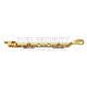 Carlisle Brass M44BSC Classical Range Victorian 300mm Wooden Casement Stay Satin Chrome
