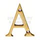 Carlisle Brass NDCP Classical Range Victorian 53mm High Letter D Face Fix Polished Chrome