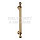 Carlisle Brass PF108PB Reeded Grip Design Pull Handle Polished Brass