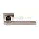 Carlisle Brass SSL1402SSS Tange Designer Lever on Sprung Square Rose Satin Stainless Steel