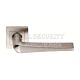Carlisle Brass SSL1404SSS Plaza Designer Lever on Sprung Square Rose Satin Stainless Steel