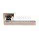 Carlisle Brass SSL1405DUO Renzo Designer Lever on Sprung Square Rose Bright Stainless Steel Satin Stainless Steel