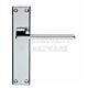 Carlisle Brass SZM036SC Serozzetta Range Zone Lever Bathroom Handle on Backplate Satin Chrome