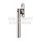 Carlisle Brass WF25SSS 125mm Round Locking Espagnolette Fastener Grade 316 Satin Stainless Steel