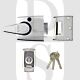 ERA 1730-37-1 60mm Backset BBS8621:2007 High Security Keyless Nightlatch Chrome Body Chrome Cylinder