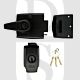 ERA 1930-10-1 60mm Backset BS3621:2007 High Security Nightlatch Black Body Black Cylinder
