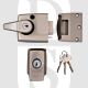 ERA 1930-35-1 60mm Backset BS3621:2007 High Security Nightlatch Satin Nickel Body Satin Cylinder