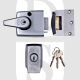 ERA 1930-51 60mm Backset BS3621:2007 High Security Nightlatch Satin Body Satin Cylinder