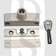 ERA 801-12 Wooden Casement Snaplock 1 Lock + 1 Standard Key White