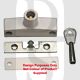ERA 801-22 Wooden Casement Snaplock 1 Lock + 1 Standard Key Brown
