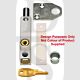 ERA 806-32 Universal Door or Window Pressbolt Cut Key Clam Pack Brassed