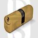ERA EOD3030B 30x30mm 60mm Oval Profile Double Cylinder Keyed Both Sides Brass
