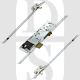 ERA V534580L Vectis Mortice Key Latch Deadbolt 2 Hooks Split Spindle 45mm Backset Multipoint Door Lock Mechanism Square Ends