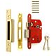 ERA 362 79mm Fortiress 5 Lever British Standard Mortise Sashlock Polished Chrome