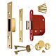 ERA 361 76mm Fortiress 5 Lever British Standard Mortise Deadlock Polished Chrome