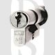 Eurospec CYH71364PC MP10 Series 64mm 32x32mm Euro Cyl & Turn Cylinder Differ Polished Chrome