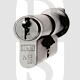 Eurospec CYH71364SC MP10 Series 64mm 32x32mm Euro Cyl & Turn Cylinder Differ Satin Chrome