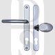 Fab & Fix DLMHANLPBC Balmoral Range UPVC Lever/Moveable Pad 92/62mm Handles Bright Chrome