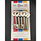 Fire Brigade Products FB11-K5 Fire Brigade Genuine Large Silver Padlock Key Pack of 5