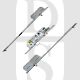 Fuhr FU855T845 Type 8 Latch Deadbolt 2 Rollers 2 Pins Key Wind 45mm Backset Multipoint Door Mechanism