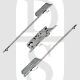 Fuhr FU859SST345 Type 3 Latch Deadbolt 2 Hooks 2 Rollers Split Spindle 45mm Backset Multipoint Door Mechanism