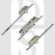 GU 63221812 Europa Latch 3 Deadbolts Lift Lever 35mm Backset Multipoint Door Mechanism Top Deadbolt To Spindle 730mm